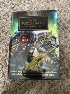 Warhammer Horus Heresy Wolfsbane Guy Haley Limited Hardcover Rare OOP NM see pics - Bild 1 von 3