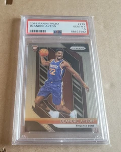 Panini Prizm 2018-19 - DeAndre Ayton #279 (RC) Rookie - PSA 10 - GEMA COMO NUEVO - Imagen 1 de 2