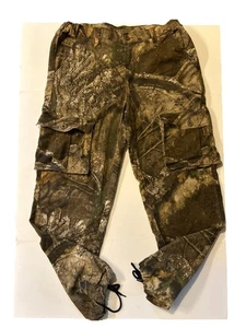 Realtree Men's APX Camouflage Cargo Pants 32-34 6 Pocket Hunting Hiking - Picture 1 of 7