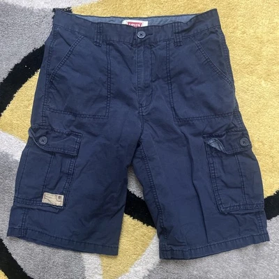 Pantalones Cortos Carga Levi Strauss Niños/Hombres Azul Talla 18 Regular (29x12) Envío Gratis Foto 1 de 4