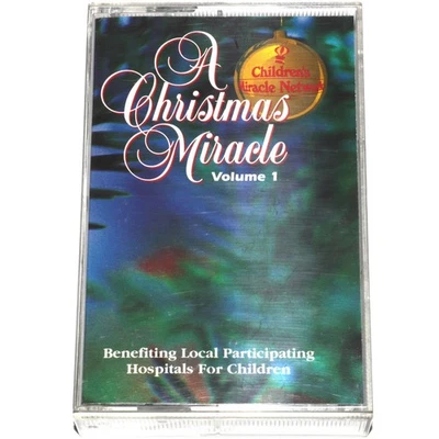A Christmas Miracle Volume 1 (Cassette Tape 1995) Holiday Music PLAY TESTED - Image 1 of 4