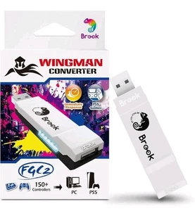 Brook Gaming: Wingman FGC 2 Converter - PS5 [Electronics] New Open Box - Picture 1 of 7