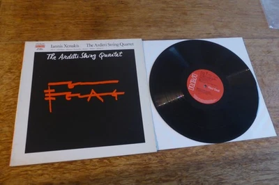 Xenakis ST/4 Dikhtha Arditti String Quartet UK '83 1st RCA RS 9009 Avantgarde LP - Image 1 of 4