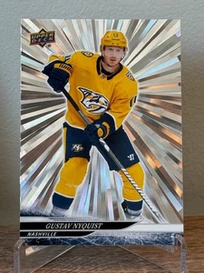 2024-25 Upper Deck Series 2 Outburst Gustav Nyquist #344 Nashville Predators - Picture 1 of 2