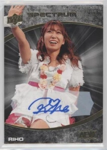 UD AEW SPECTRUM ALL EITE WRESTLING 2021 paralelo oscuro autógrafo automático Riho/25 - Imagen 1 de 2