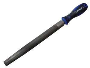 Faithfull - Handled Half Round Second Cut Engineers File 250mm (10in) - - Picture 1 of 1