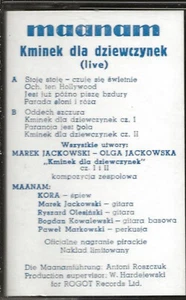 MAANAM - Kminek dla dziewczynek (live) (ROGOT #JK STG 1002 - Poland, 1983) - Picture 1 of 2