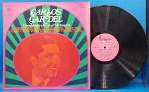 Carlos Gardel (Latin) LP "L'inoubliable Chanteur de Tangos" EX French Press BX8A - Picture 1 of 2