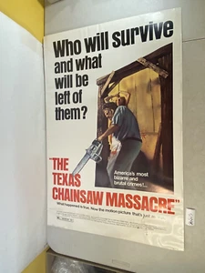 Póster de la película Texas Chainsaw Massacre de colección 86S15 - Imagen 1 de 8