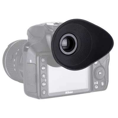 JJC Ergonomic Oval Soft Eyecup fr Nikon D7500 7200 D7100 D5600 D5500 D5300 D5200 - Image 1 of 4