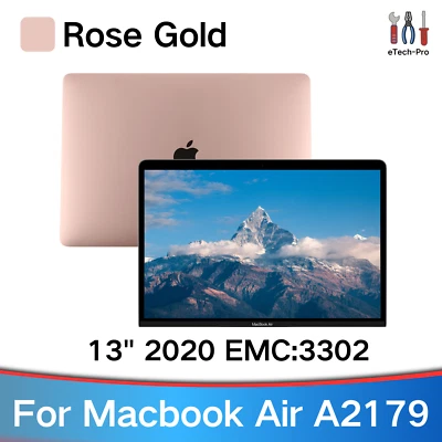 A2179 OEM Screen Assembly For MacBook Air A2179 2020 EMC 3302 LCD Display Gold - Image 1 of 4