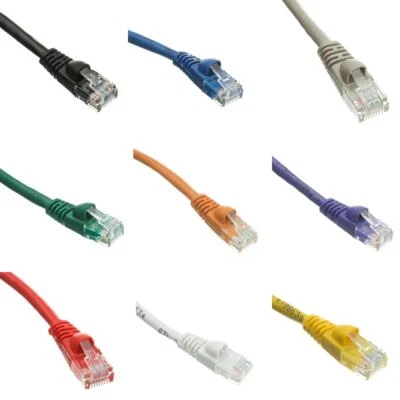 Cat5e UTP Snagless/Molded Boot Ethernet Cables-[0.5ft(0.15m)-25ft(7.62m)]-AVU - Image 1 of 4