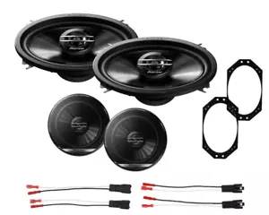 Pioneer Front & Rear Car Door Speaker replacement for Jeep Wrangler 1997-2006 - Picture 1 of 5