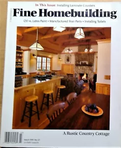 Taunton's Fine Homebuilding magazine Feb./Mar. 1999 A Rustic Country Cottage - Foto 1 di 11