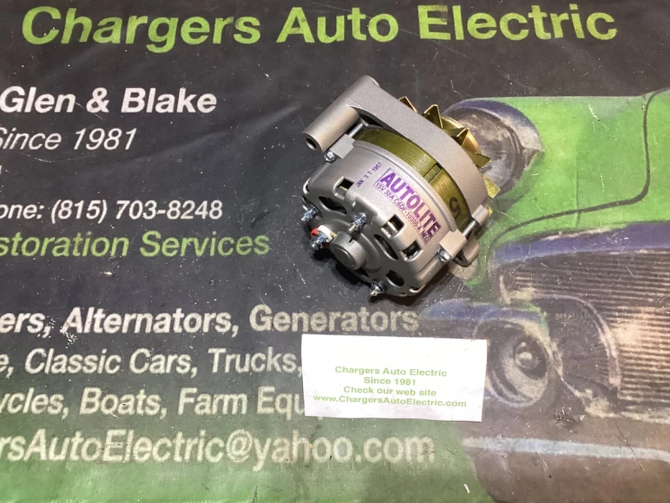 1967 MERCURY COMET    200ci , 289ci    + or -PS  ALTERNATOR C6DF-10300-A - Image 1 of 4