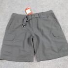 The North Face Shorts 40 Gray Paramount II Nylon Belted NEW