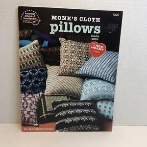 Monk's Cloth Pillows Pattern Book Kathleen Sams American School of Needlework - Picture 1 of 6