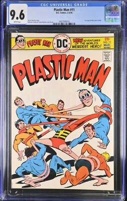 Plastic Man #11 CGC 9.6 (1976) - 1st issue of title since 1968 - Fradon & Hens🔥 - Image 1 of 4