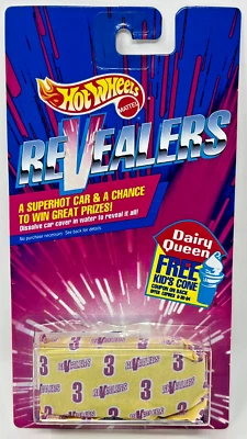 风火轮 Revealers #3 兰博基尼暗黑破坏神乳制品女王促销 1992 年全新未拆封复古 — 第 1/4 张图片