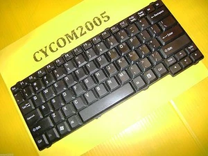 GENUINE TOSHIBA SATELITTE P25-S607 LAPTOP KEYBOARD K000006100  Read It - Picture 1 of 5