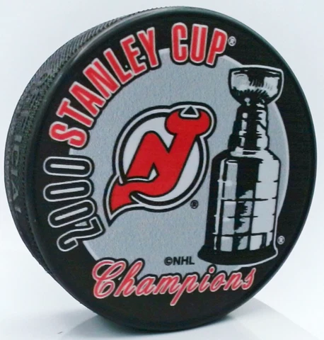New Jersey Devils Vintage 2000 Stanley Cup Champions Puck Cover
