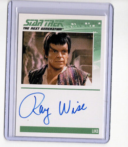 Star Trek TNG Complete Series 1 Autograph Auto Ray Wise as Liko