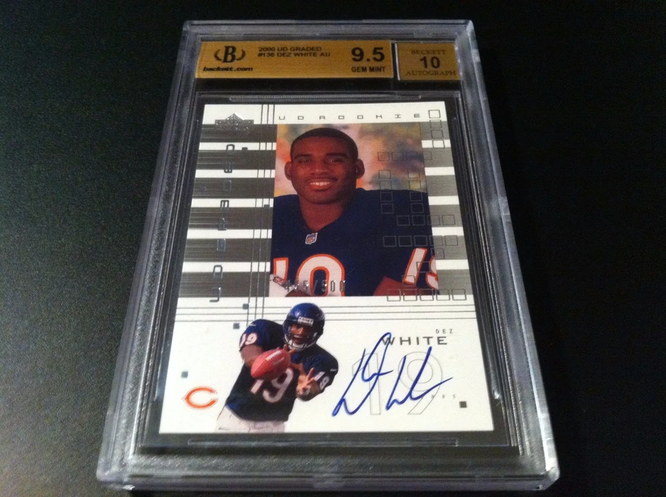 Dez White 2000 UD Graded Autograph /500 Auto Rookie BGS 9.5  - Image 1 of 1
