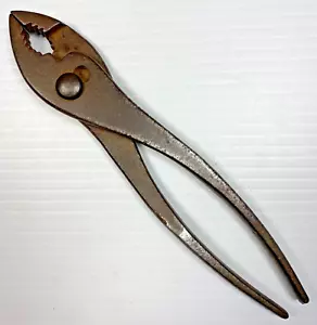 Vintage Cee Tee Co. 8" Slip Joint Pliers Jamestown, NY USA Tool Crescent - Picture 1 of 12