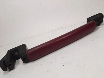 Volkswagen Beetle 1998-2010 asiento delantero pasajero agarre mango cuero rojo oscuro Foto 1 de 4