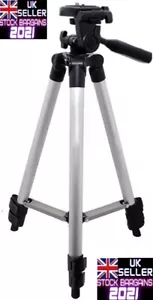 Aluminum Camera Tripod for Canon, Nikon, Sony, Samsung, Olympus etc (J-234-257) - Picture 1 of 6