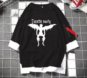 Death Note Cosplay Anime Manga T-Shirt Shirt Kostüme Baumwolle - Picture 1 of 4