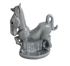 Vintage Freeman McFarlin Ceramic Gray Horse Planter Figurine Mid Century  Modern