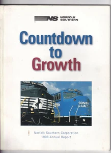 Norfolk Southern Railroad Railway Corporation Annual Report 1998 - Picture 1 of 2