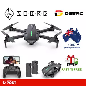DEERC D70 Drone with 1080P HD Camera RC Foldable Quadcopter with 2 Batteries - Bild 1 von 9