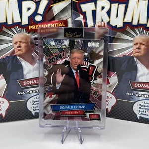 2024 Wild Card Alumination Comix President 4/4 - Picture 1 of 3