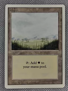MTG / Magic: The Gathering - 3ª Edizione Revisionata - Plains (A) - 4x - Foto 1 di 1