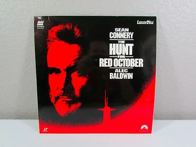 The Hunt For Red October Sean Connery Alec Baldwin Two Disc Set Laser Videodisc - Image 1 of 4