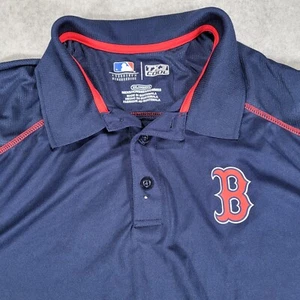Polo de manga corta Boston Red Sox mercancía genuina TX3 genial para hombre 2XL azul - Imagen 1 de 7