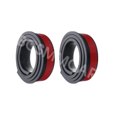 Car Fender Flare Extension Wheel Eyebrow Moulding Trim Wheel 2x 59in Arch Strip - Image 1 of 4