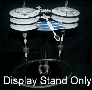 acrylic display stand ONLY for Star Trek Eaglemoss XL Jupiter Station - Picture 1 of 2