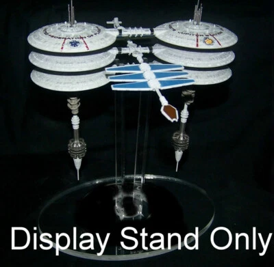 acrylic display stand ONLY for Star Trek Eaglemoss XL Jupiter Station - Image 1 of 2