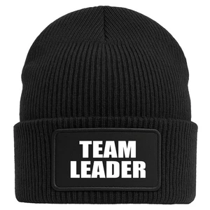 Beanie Team Leader Schriftzug Geschenkidee Team Leader Geschenk Präsent Mitbring - Picture 1 of 16