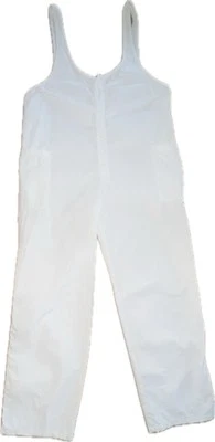 United Colors Of Benetton Размер Маленький Винтажный 80-е 90-е Комбинезон Белый Игровой костюм Италия - Изображение 1 из 4