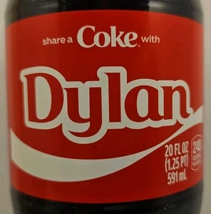 Comparte una Coca-Cola con Dylan 2025 Personalizada Edición Limitada Botella de Coca-Cola - Imagen 1 de 4