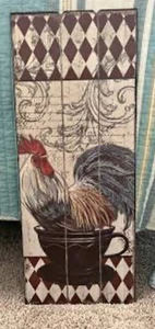 Farmhouse rooster wall Picture - Picture 1 of 2