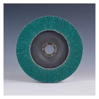 3M 577F Flap Disc T27 4-1/2"x7/8" 40 Grit Giant – Box of 10, Durable Cut - Image 1 of 2
