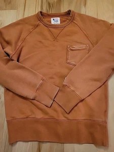 Champion x Todd Snyder Sweatshirt Mens XS Light Faded Rust Pullover Pocket - Picture 1 of 11