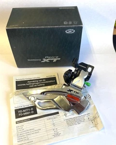 Shimano FD-M771-D Deore XT Triple 9Speed Direct Mount Front Derailleur NEW Boxed - Picture 1 of 7