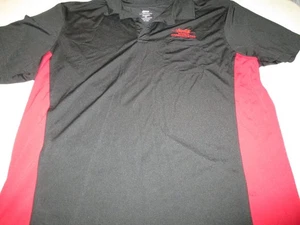 Mens Hydrovent short sleeve polo shirt Consolidated Coca ~ Cola size 2X 2XL XXL - Picture 1 of 3