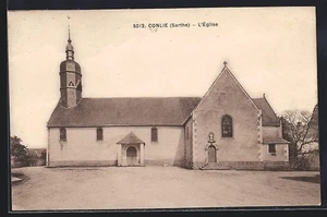 CPA Conlie, L´Église - Picture 1 of 2